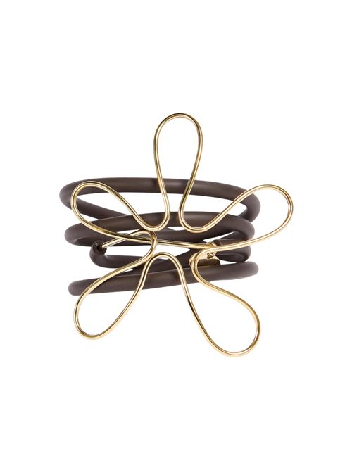 Bracciale Nina in caucciù e metallo Liviana Conti | A6SJ35W18-Z